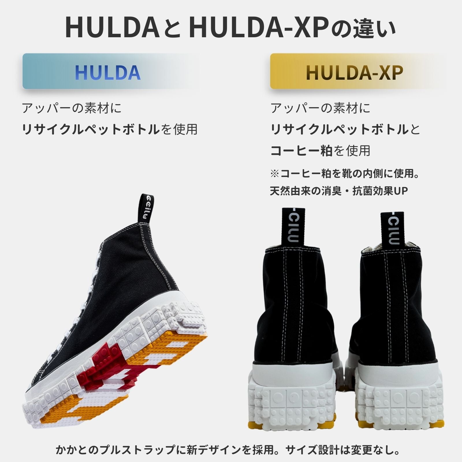 HULDA-XPRESOLE 軽量ブロックスニーカー | ccilu公式